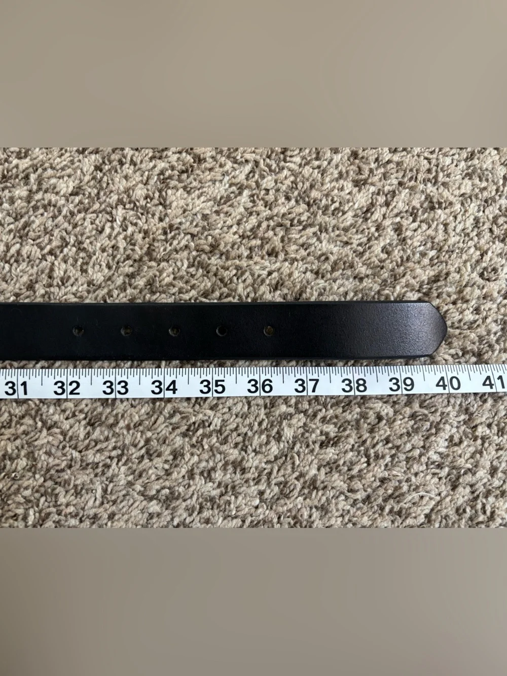 Gap Women’s Black Leather Dress Belt M